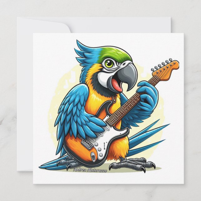 Musique du rock perroquet (Devant)