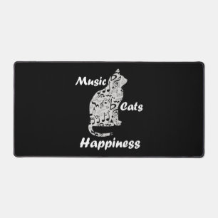 Musique et chats est une citation du bonheur