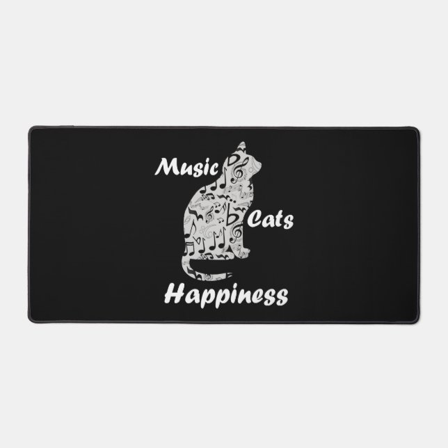 Musique et chats est une citation du bonheur (Recto)