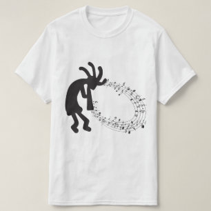 Musique et Petroglyph Kokopelli T-Shirt