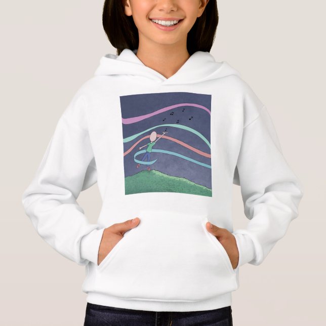 Musique et Sweat - shirt à capuche mélodique (Devant)