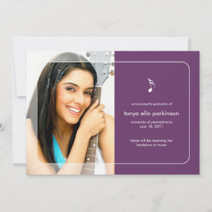 Musique Faire-part majeure