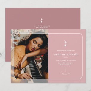 Musique Grand Graduation Invitation