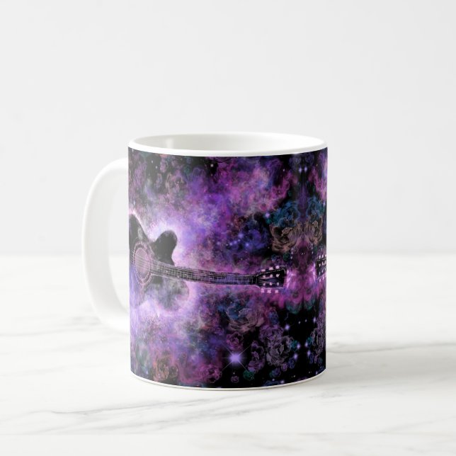 Musique guitare Café Mug (Devant gauche)