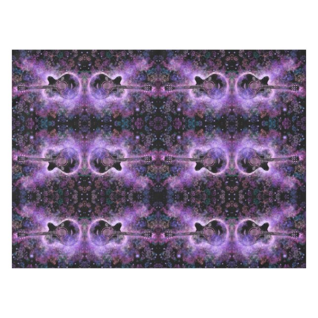 Musique guitare romantique Nappe violette (Devant (Horizontal))