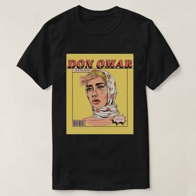 Musique Latine - T-shirt classique Don Omar (Design devant)