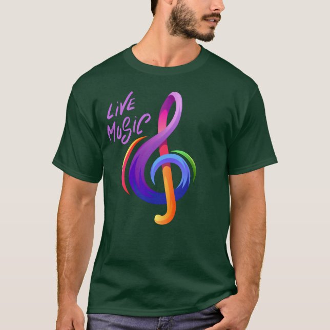 musique live musique et arts t-shirt garçon (Devant)