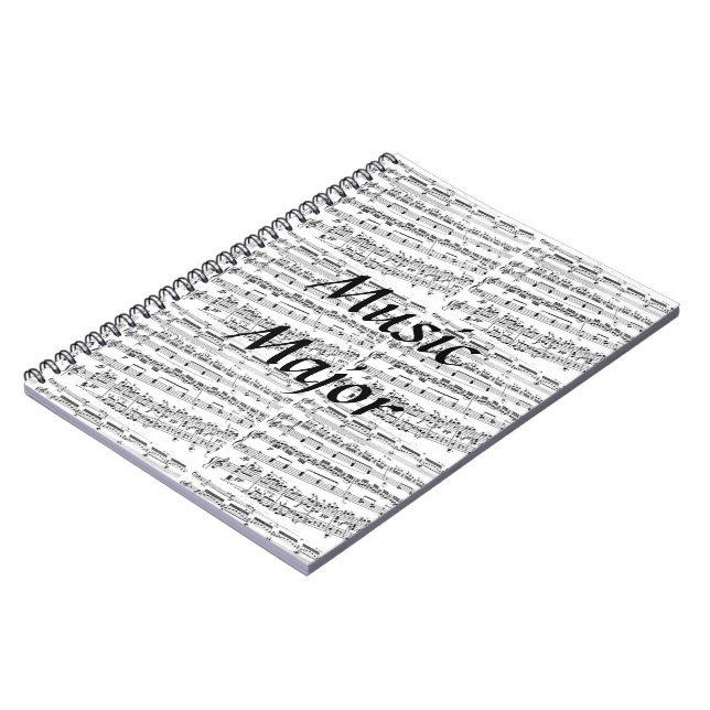 Musique Major Carnet Journal (Côté gauche)