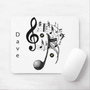 Musique Notes Pad Souris! Tapis de souris
