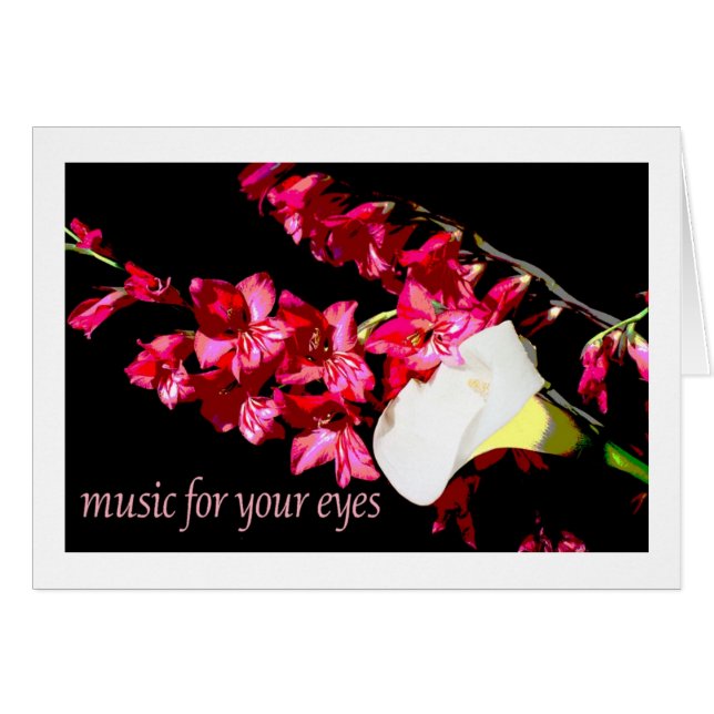 musique pour vos yeux - fleurs (Devant horizontal)