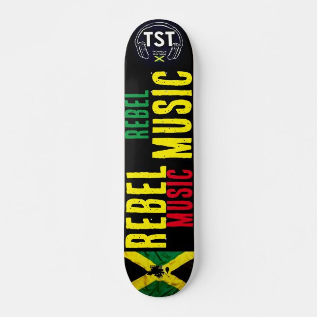 MUSIQUE REBELLE   JMT( JAM ) Skateboard (Devant)