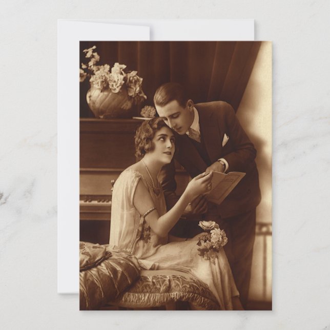 Musique romantique vintage, Amour et Romance (Devant)