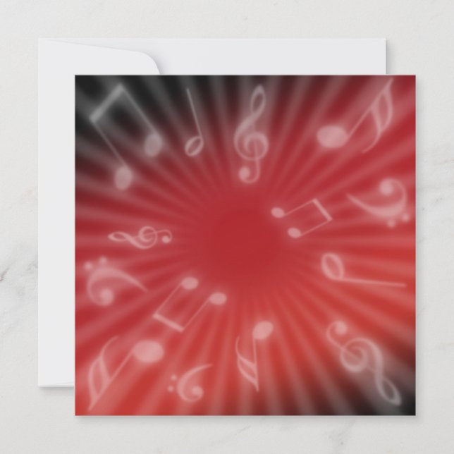 Musique rouge (Devant)