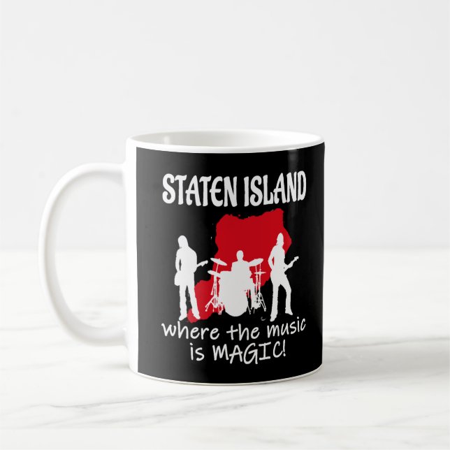 Musique Staten Island Mug (Gauche)