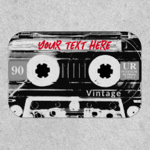 Musique sur bande Vintage personnalisée les années