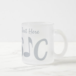 MUSIQUE tasses personnalisées