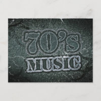 Musique Vintage 70 - Cartes Postales