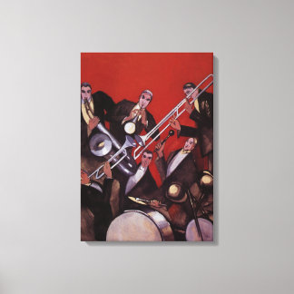Musique vintage, Art Déco Musique Jazz Band Jammin