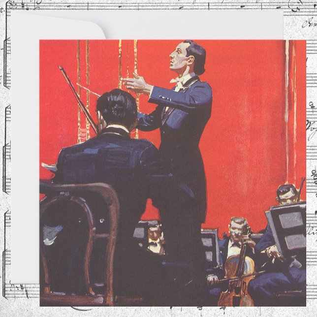 Musique vintage, Conduite d'une invitation d'orche (Créateur téléchargé)