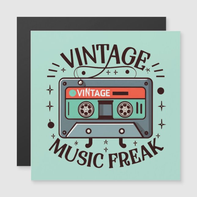 Musique vintage Freak (Devant / Derrière)
