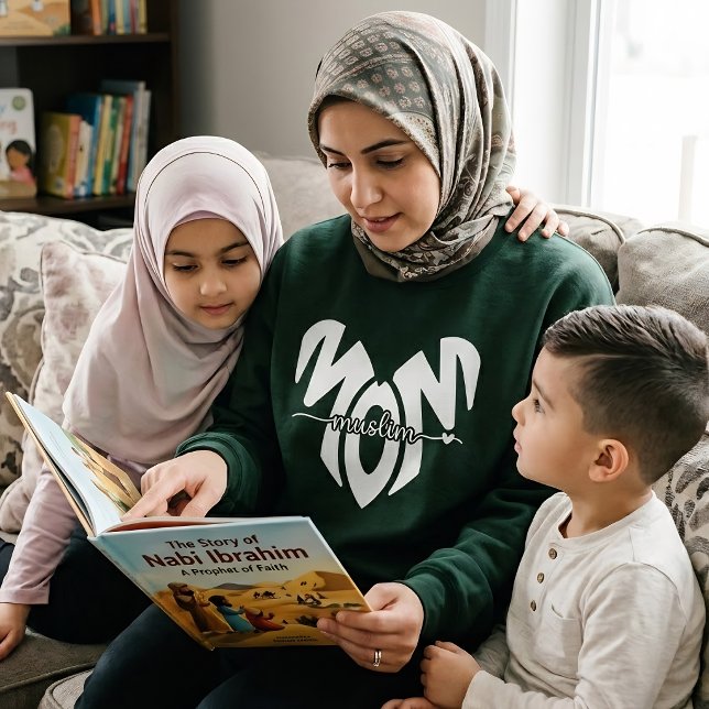 muslim mom heart sweatshirt (Créateur téléchargé)
