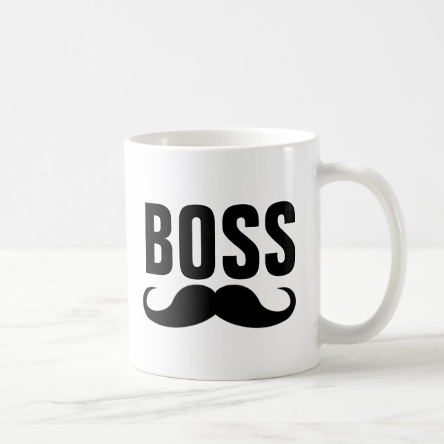 Mustache BOSS tasses à café (Droite)