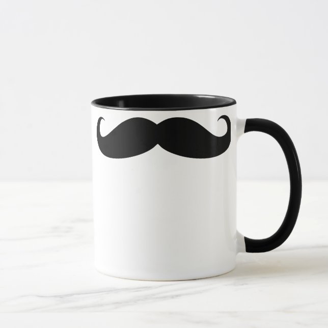Mustache Café Beveree Mug (Droite)