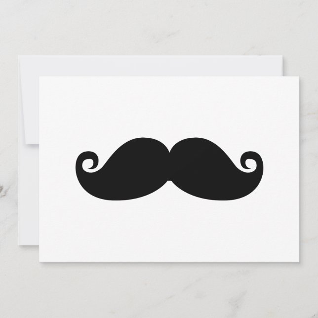 Mustache noire de Funny (Devant)