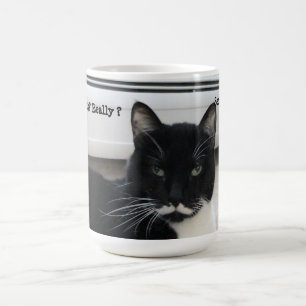 Mustache Tuxedo Chat (Sérieusement) Mug