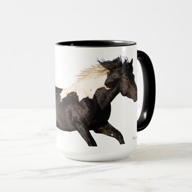 Mustang Mug sauvage, Légende "Domino" (Devant droit)