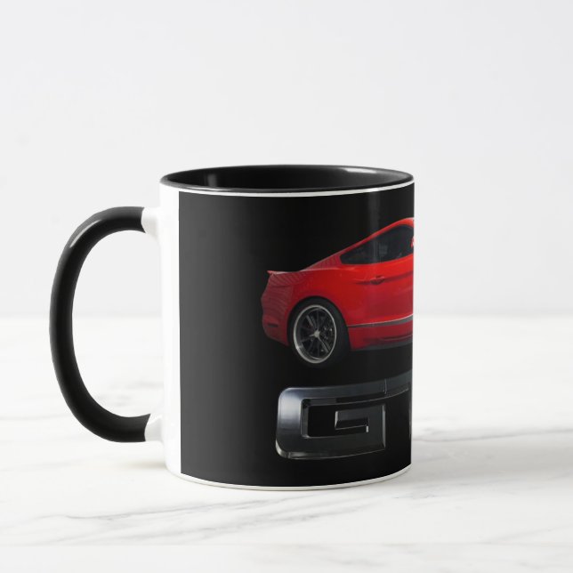 Mustang Red Mug (Gauche)