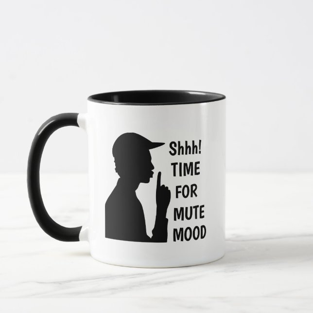 Mute Mood Mug (Gauche)