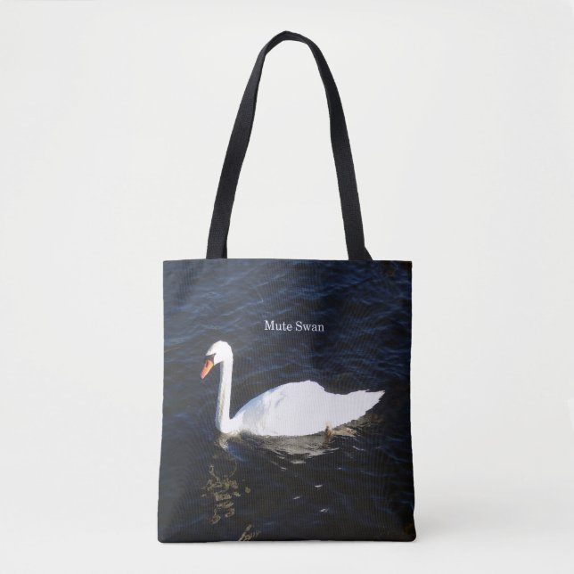 Mute Swan sur tout le sac fourre-tout (Devant)