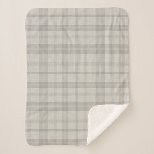Muted Farmhouse Gray Plaid (Devant)