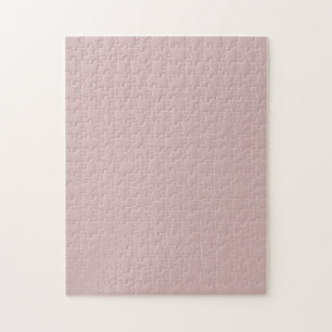 Muted Rose Minimalist Jigsaw Puzzle