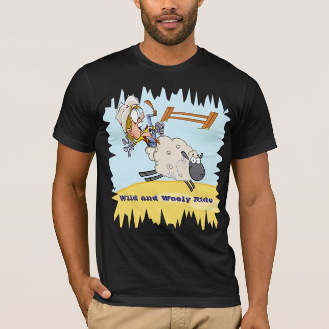 Mutton Bustin Rodeo T-Shirt Taille adulte (Devant)