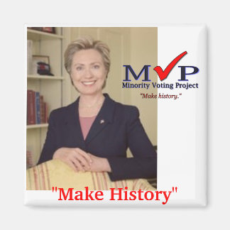 MVP Hillary Clinton aimant