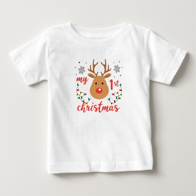 MY 1ST CHRISTMAS TSHIRT (Devant)