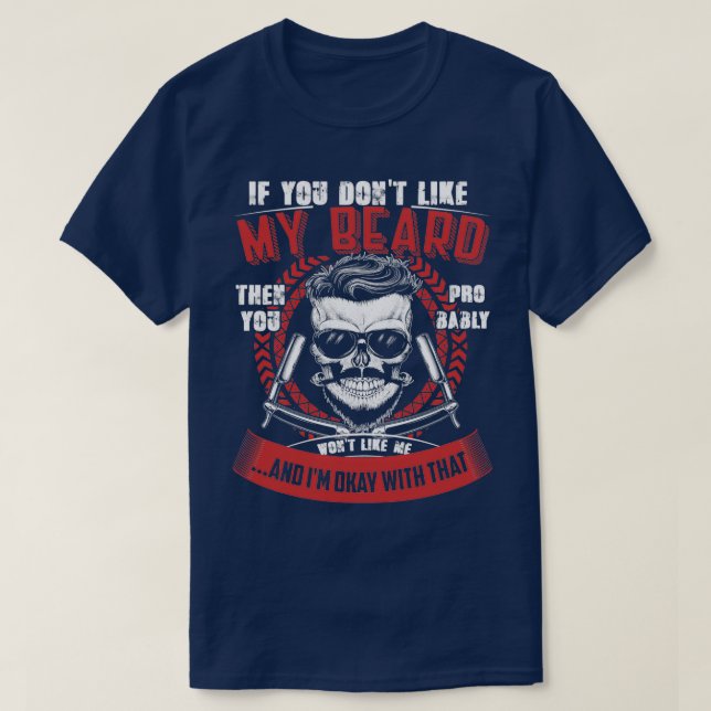 MY BEARD Classic TShirt (Design devant)