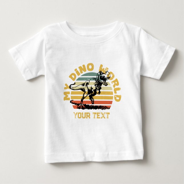 My Dino World Baby Fine Jersey T-shirt (Devant)