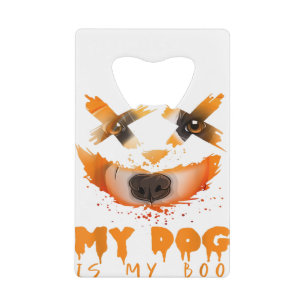 My Dog Is My Boo & Halloween Costume Idée avec Bor