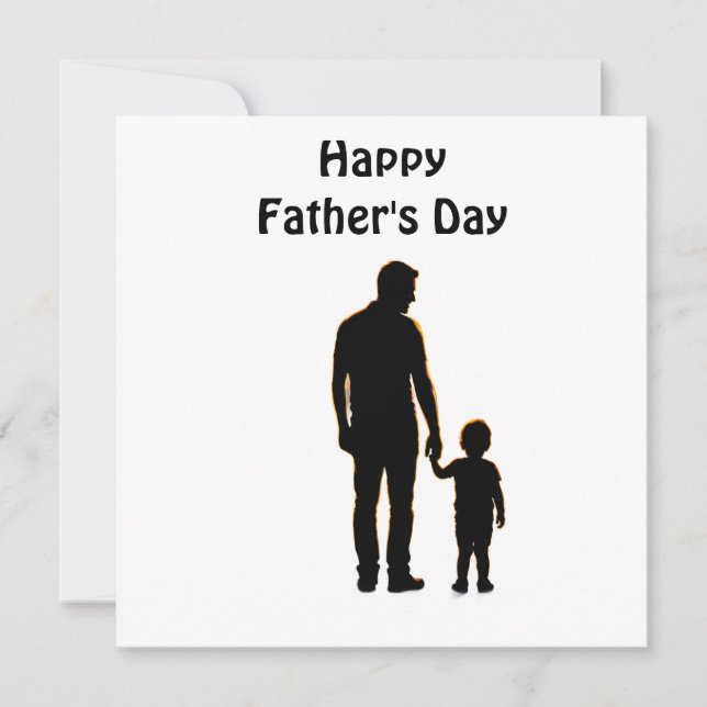 My First Hero – Father’s Day Card (Devant)