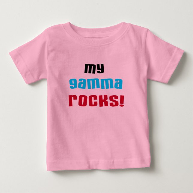 My Gamma Rocks T-shirts et cadeaux (Devant)