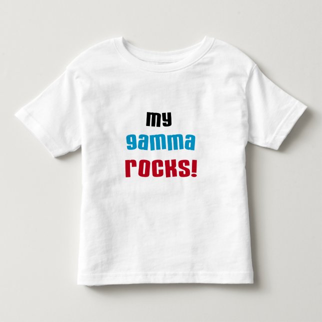 My Gamma Rocks T-shirts et cadeaux (Devant)
