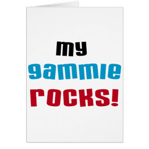 My Gammie Rocks T-shirts et cadeaux