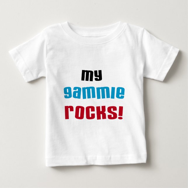 My Gammie Rocks T-shirts et cadeaux (Devant)