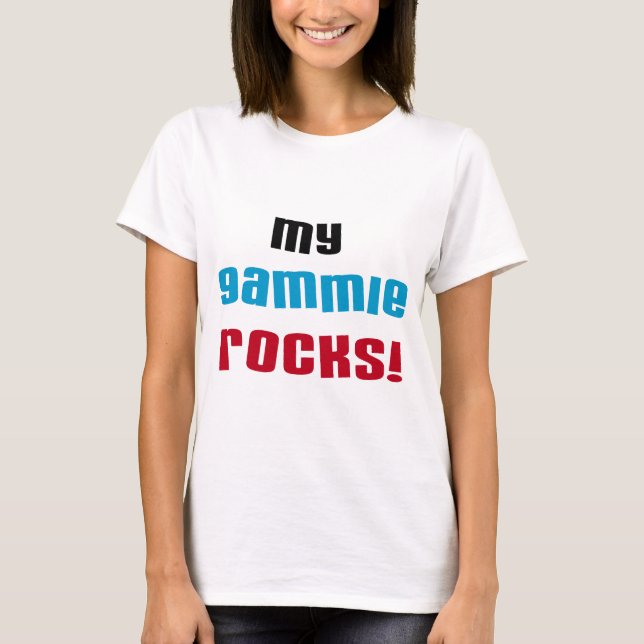 My Gammie Rocks T-shirts et cadeaux (Devant)