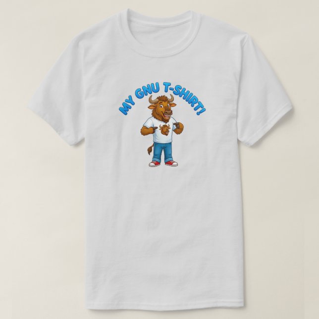 My Gnu t-Shirt (Design devant)