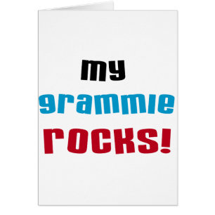 My Grammie Rocks T-shirts et cadeaux