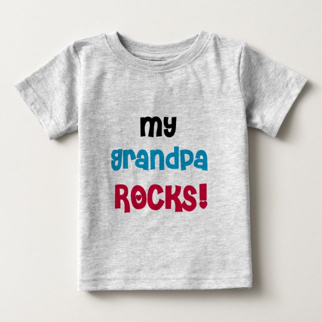 My Grand-pa Rocks T-shirts et cadeaux (Devant)